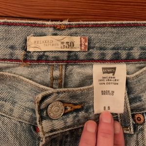 Vintage Levi’s light wash jeans